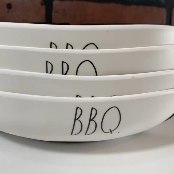 Rae Dunn Dinner Bowls - Picture 2 of 5